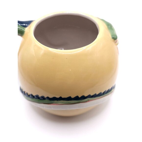 Dragon-Themed Ceramic Mug With Textured Handle & Embossed Design 12 Oz Yellow & - Picture 5 of 9